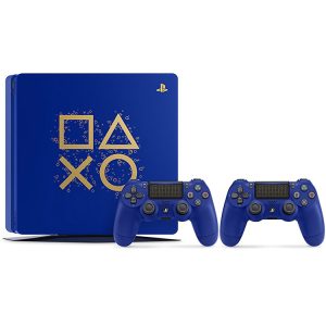 خرید پلی استیشن 4 اسلیم طرح Days of Play | ظرفیت 500 گیگابایت - همراه با دو PlayStation 4 500GB DualShock 4
